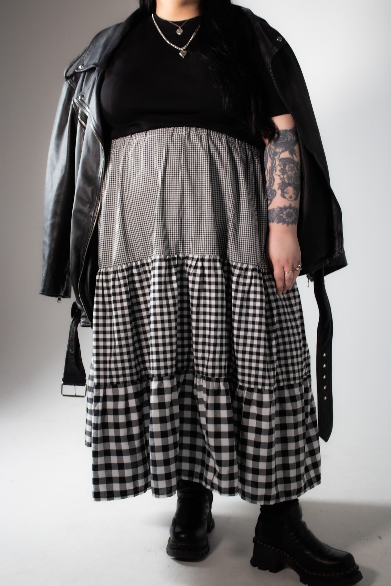 Mélange Maxi Skirt