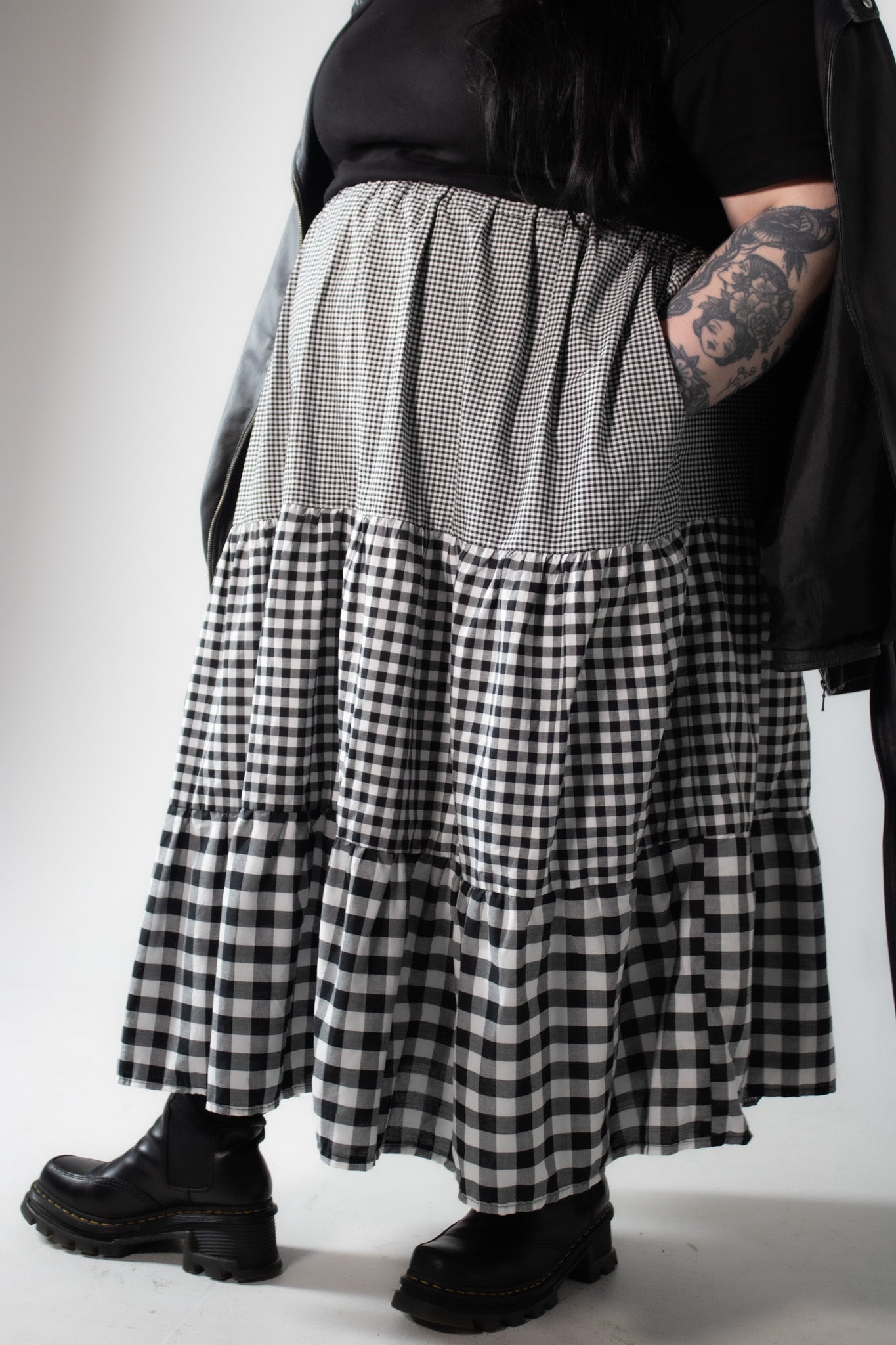 Mélange Maxi Skirt