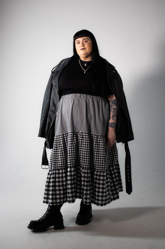 Mélange Maxi Skirt