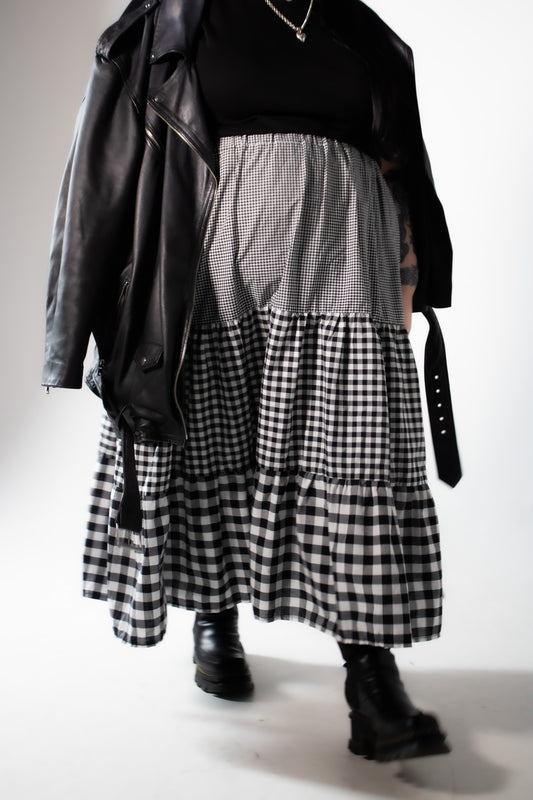 Mélange Maxi Skirt